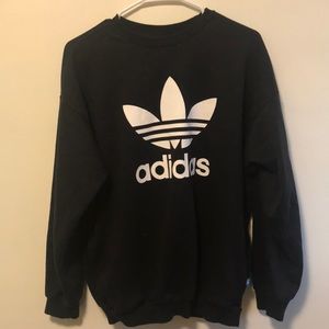 Black adidas sweatshirt